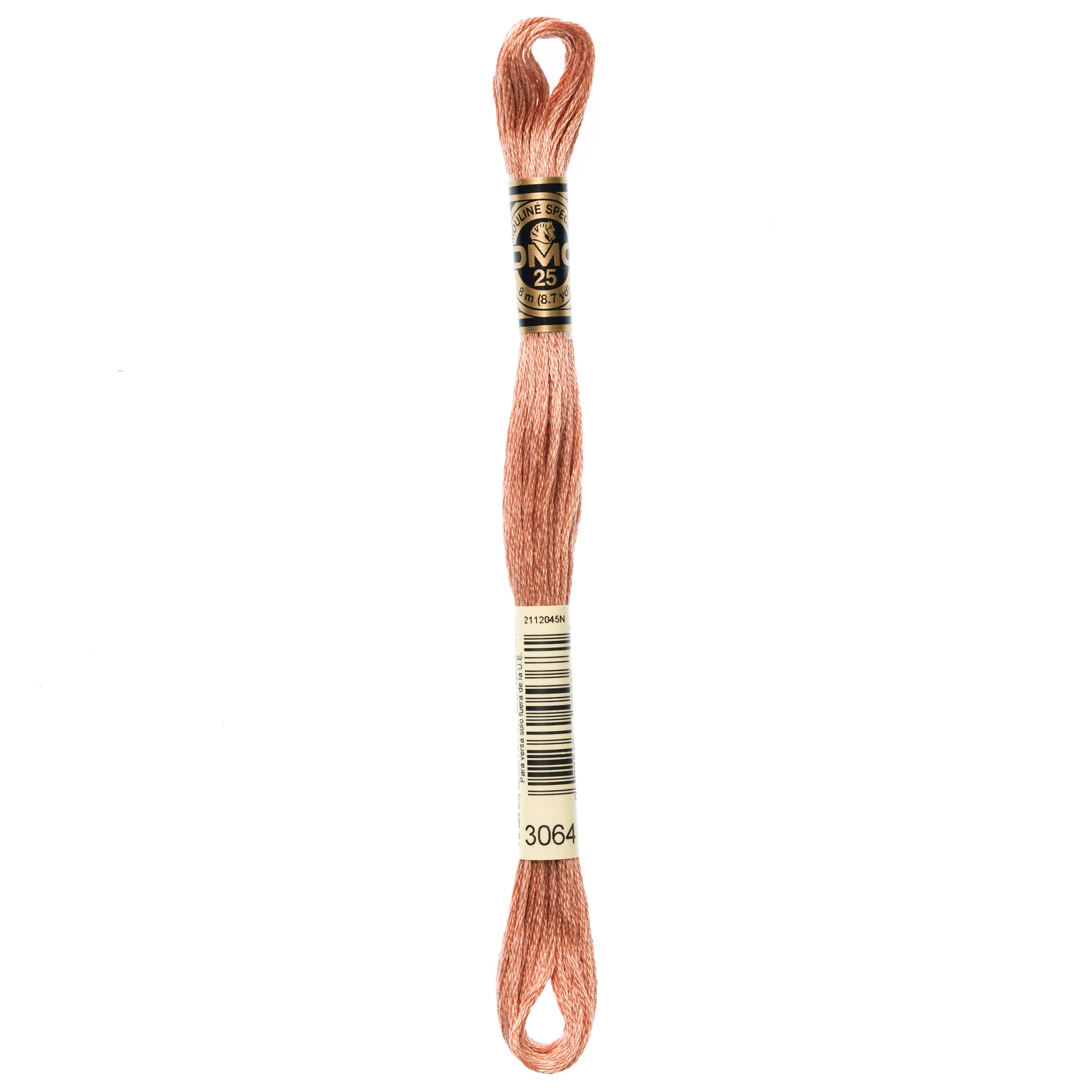 DMC 6 Strand Cotton Embroidery Floss #3064 - Desert Sand-Cross Stitch-DMC Floss-Millennial Fabrics