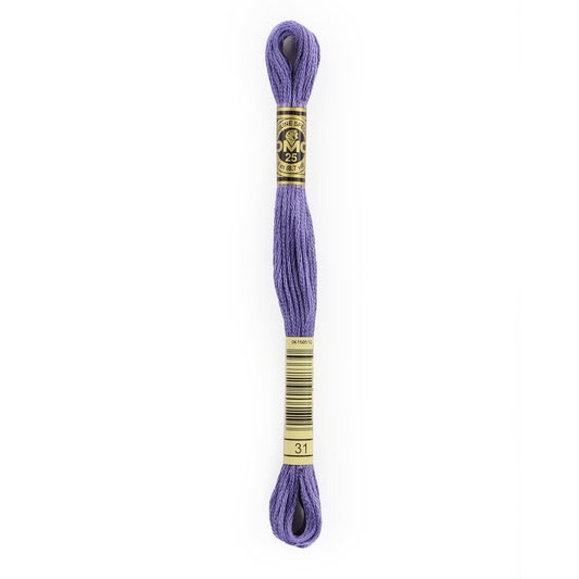 DMC 6 Strand Cotton Embroidery Floss #31 - Blueberry-Cross Stitch-DMC Floss-Millennial Fabrics