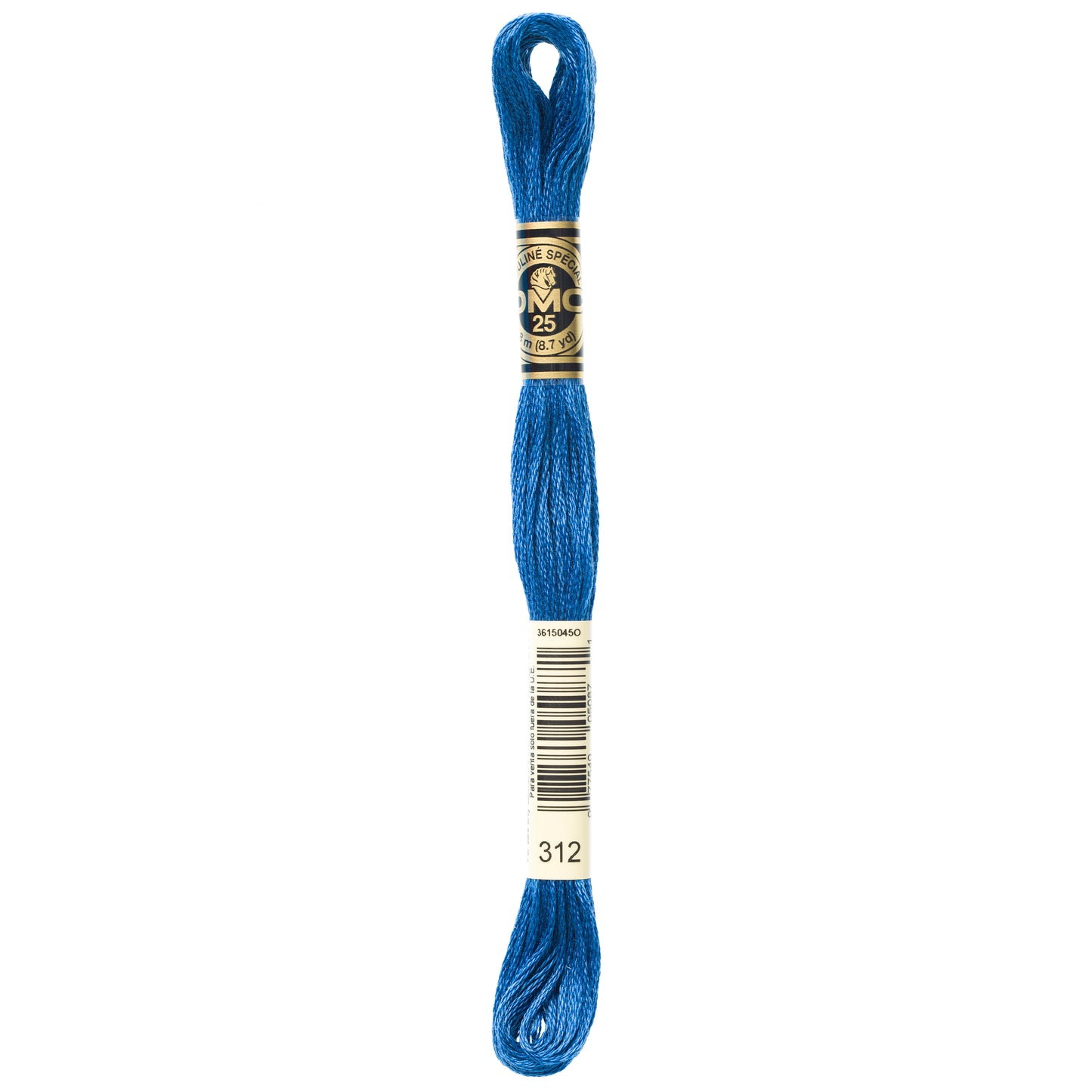 DMC 6 Strand Cotton Embroidery Floss #312 - Baby Blue Very Dark-Cross Stitch-DMC Floss-Millennial Fabrics