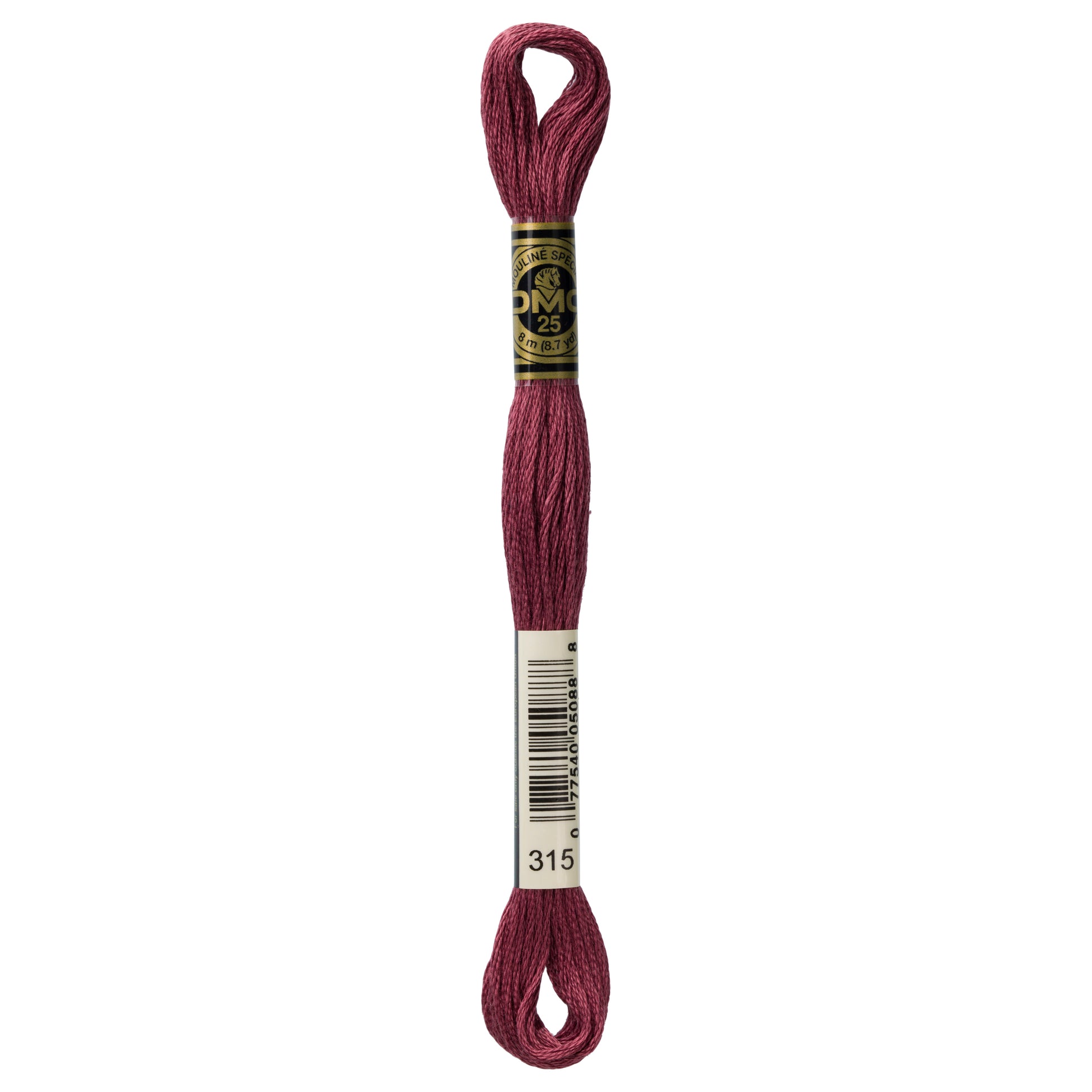 DMC 6 Strand Cotton Embroidery Floss #315 - Antique Mauve Medium Dark-Cross Stitch-DMC Floss-Millennial Fabrics