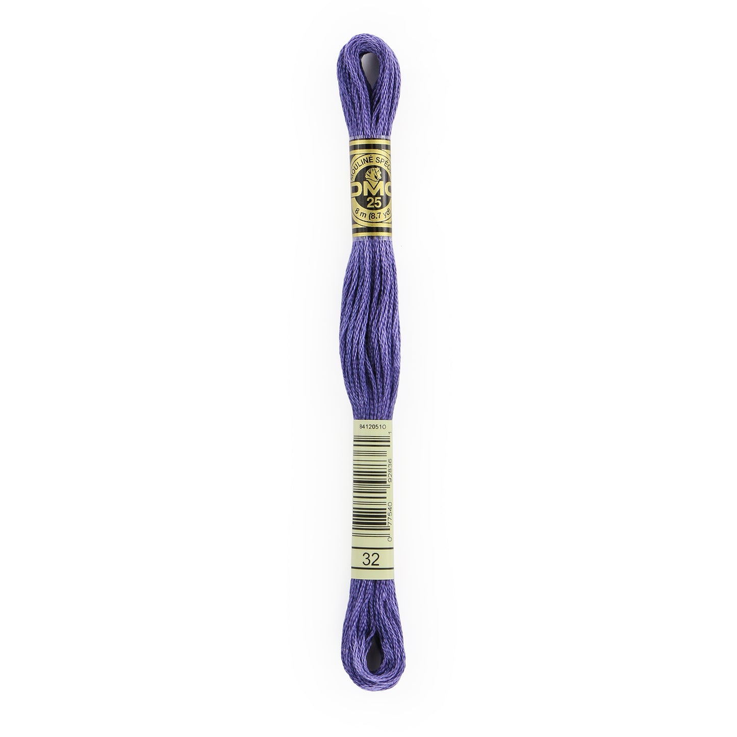 DMC 6 Strand Cotton Embroidery Floss #32 - Blueberry Dark-Cross Stitch-DMC Floss-Millennial Fabrics