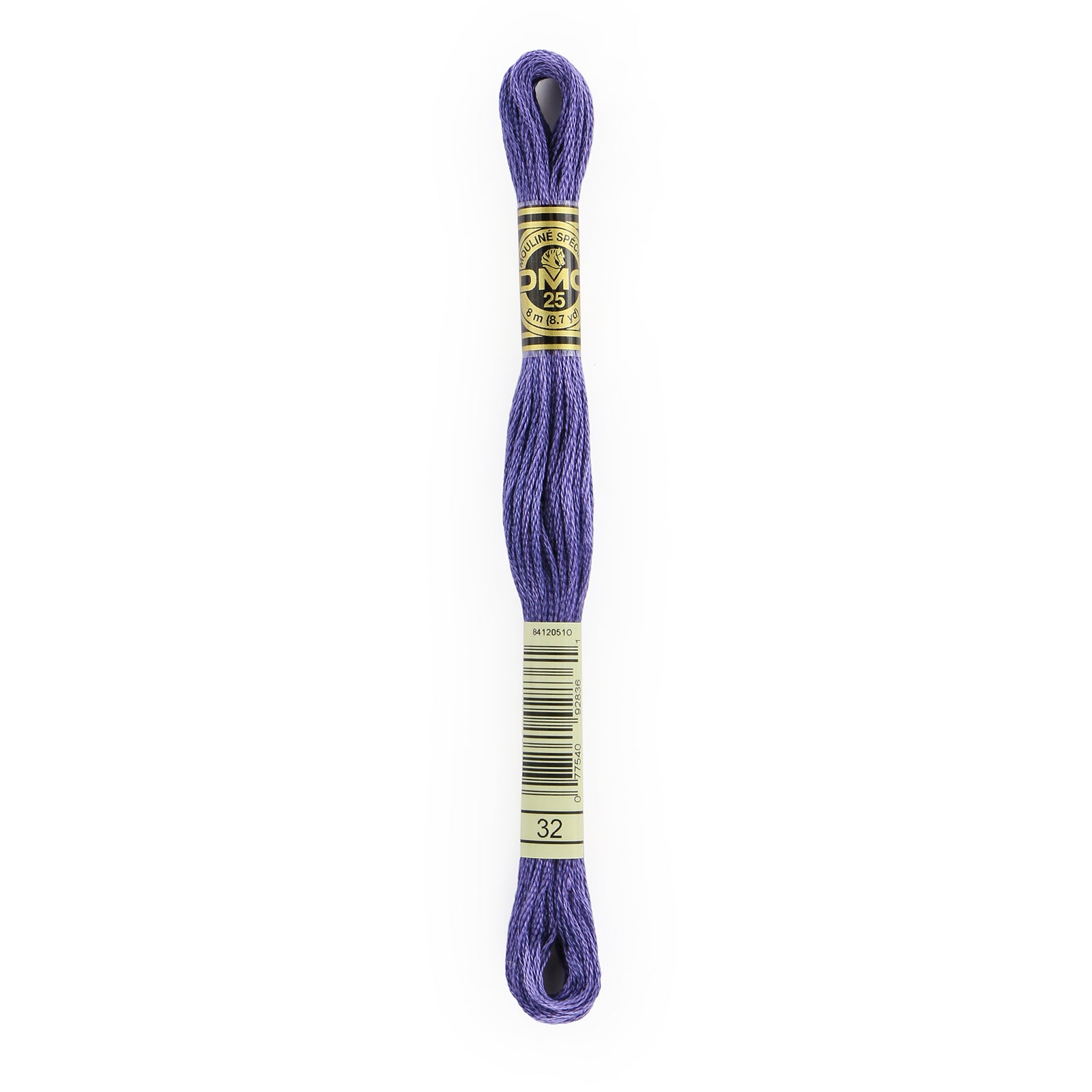 DMC 6 Strand Cotton Embroidery Floss #32 - Blueberry Dark-Cross Stitch-DMC Floss-Millennial Fabrics