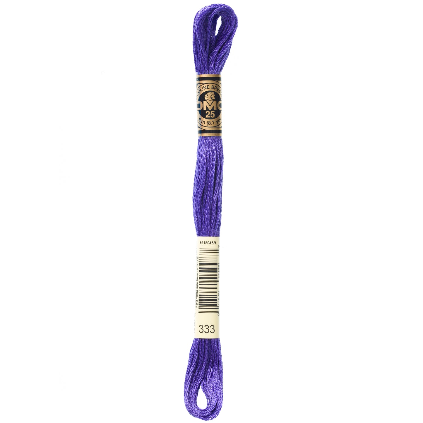 DMC 6 Strand Cotton Embroidery Floss #333 - Blue Violet Very Dark