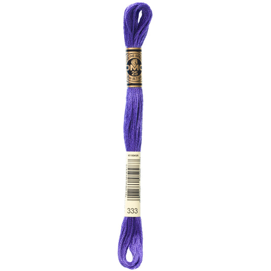 DMC 6 Strand Cotton Embroidery Floss #333 - Blue Violet Very Dark