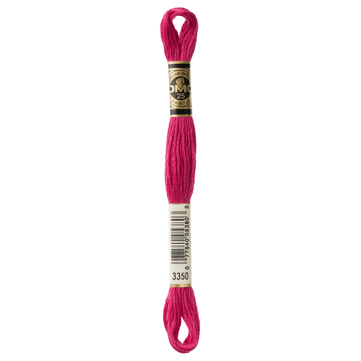 DMC 6 Strand Cotton Embroidery Floss #3350 - Dusty Rose Ultra Dark-Cross Stitch-DMC Floss-Millennial Fabrics