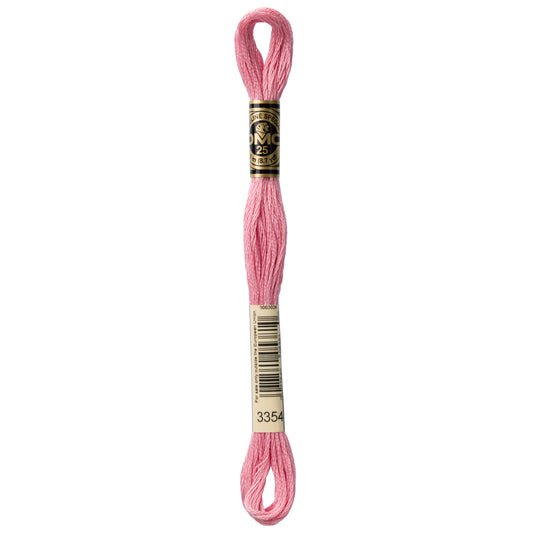 DMC 6 Strand Cotton Embroidery Floss #3354 - Dusty Rose Light