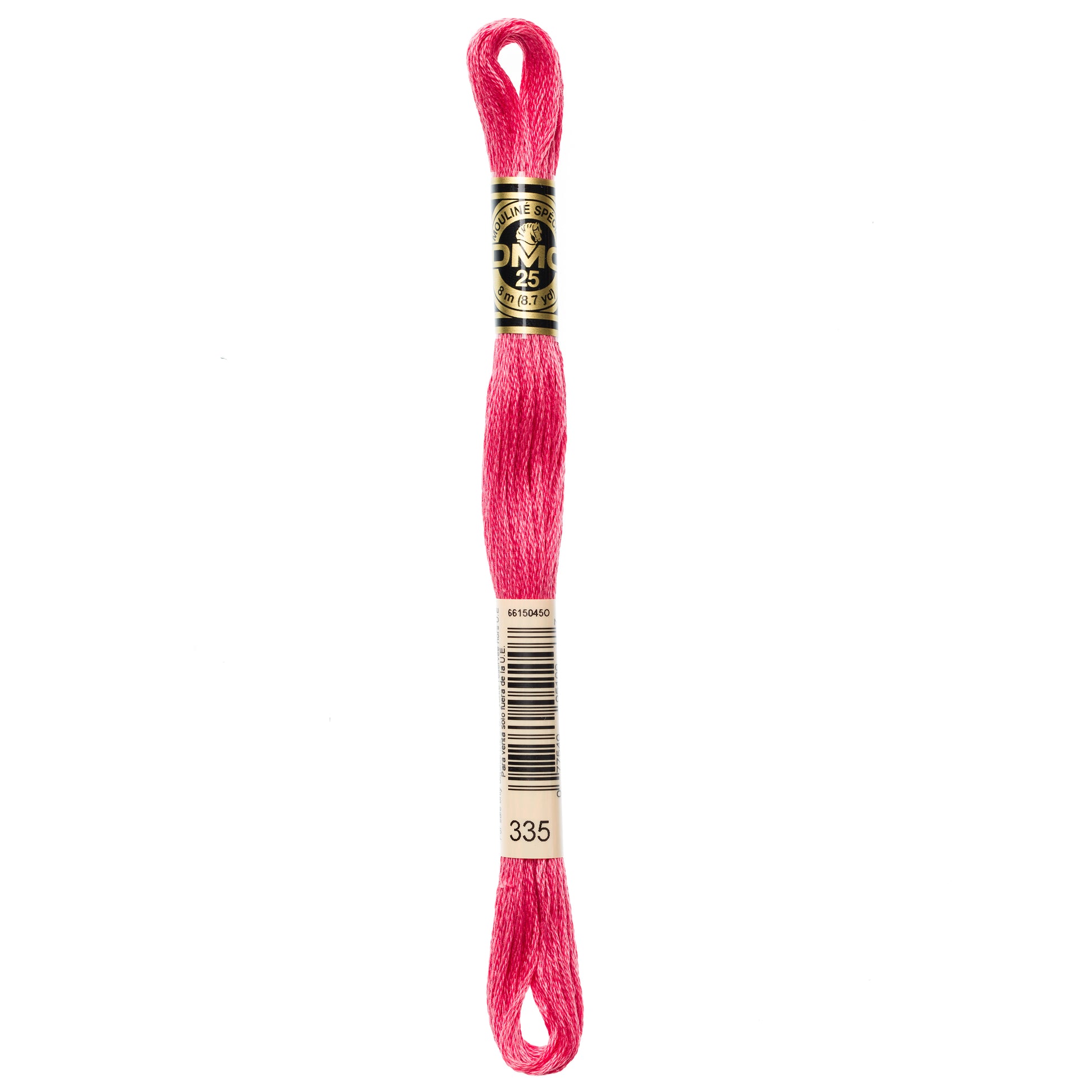 DMC 6 Strand Cotton Embroidery Floss #335 - Rose-Cross Stitch-DMC Floss-Millennial Fabrics