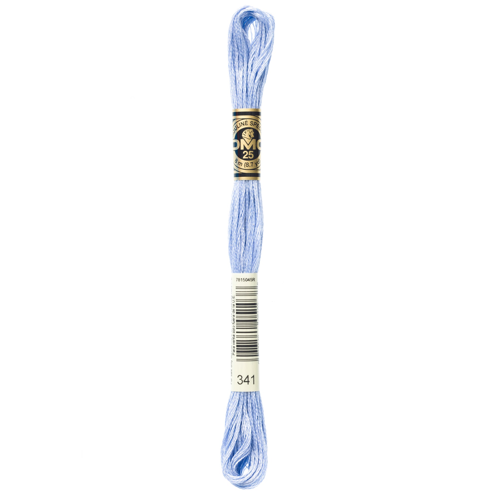 DMC 6 Strand Cotton Embroidery Floss #341 - Blue Violet Light-Cross Stitch-DMC Floss-Millennial Fabrics