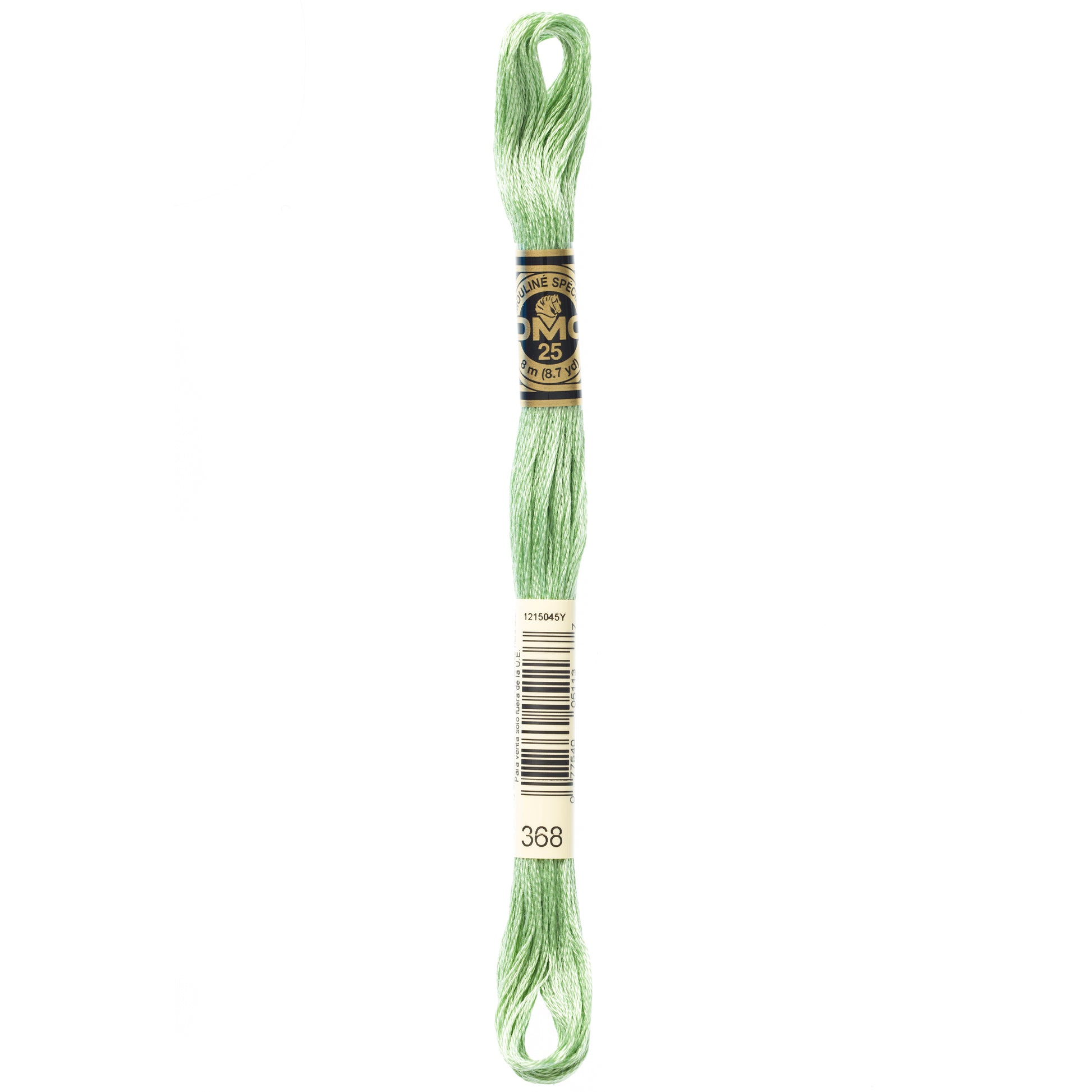 DMC 6 Strand Cotton Embroidery Floss #368 - Pistachio Green Light-Cross Stitch-DMC Floss-Millennial Fabrics