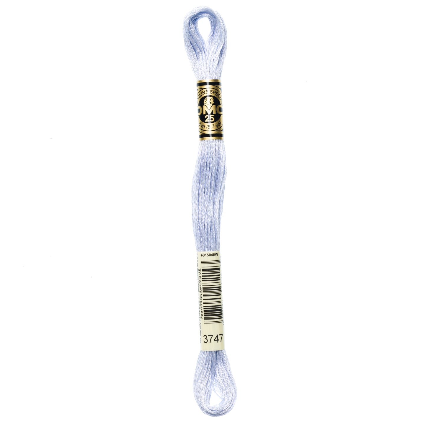 DMC 6 Strand Cotton Embroidery Floss #3747 - Blue Violet Very Light-Cross Stitch-DMC Floss-Millennial Fabrics