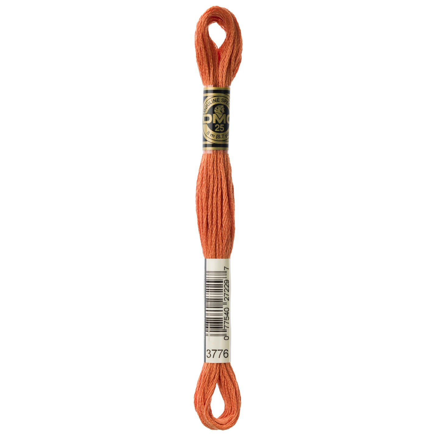DMC 6 Strand Cotton Embroidery Floss #3776 - Mahogany Light-Cross Stitch-DMC Floss-Millennial Fabrics