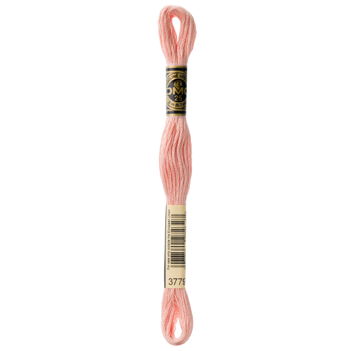 DMC 6 Strand Cotton Embroidery Floss #3779 - Terra Cotta Ultra Very Light-Cross Stitch-DMC Floss-Millennial Fabrics