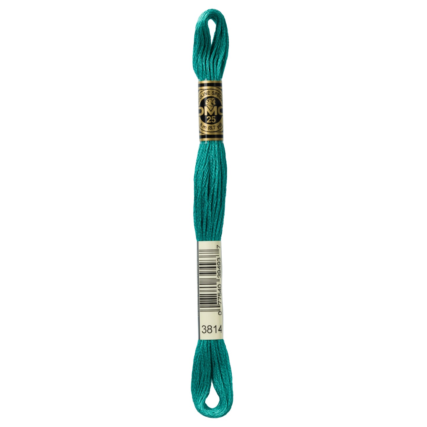 DMC 6 Strand Cotton Embroidery Floss #3814 - Aquamarine-Cross Stitch-DMC Floss-Millennial Fabrics