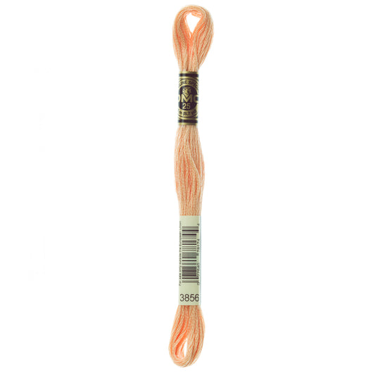 DMC 6 Strand Cotton Embroidery Floss #3856 - Mahogany Ultra Very Light-Cross Stitch-DMC Floss-Millennial Fabrics