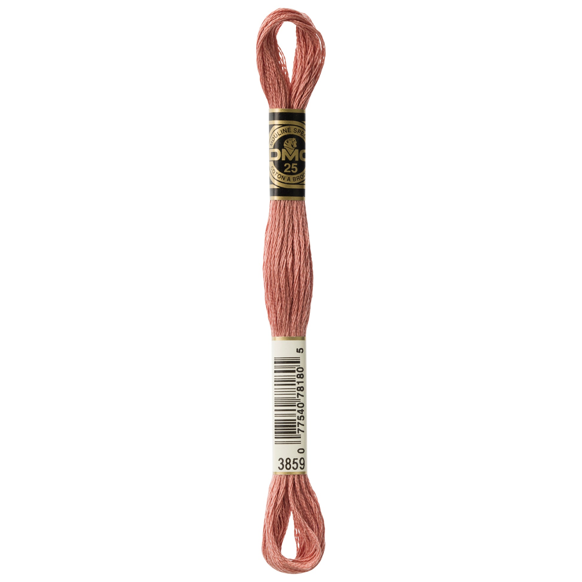 DMC 6 Strand Cotton Embroidery Floss #3859 - Rosewood Light-Cross Stitch-DMC Floss-Millennial Fabrics