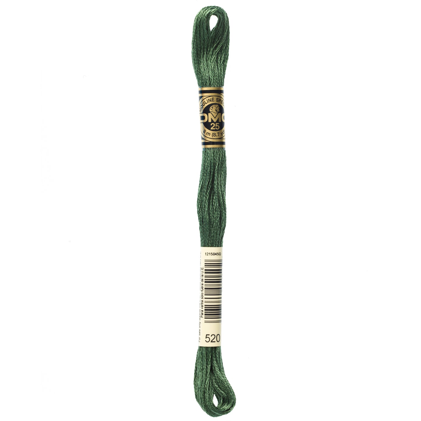 DMC 6 Strand Cotton Embroidery Floss #520 - Fern Green Dark