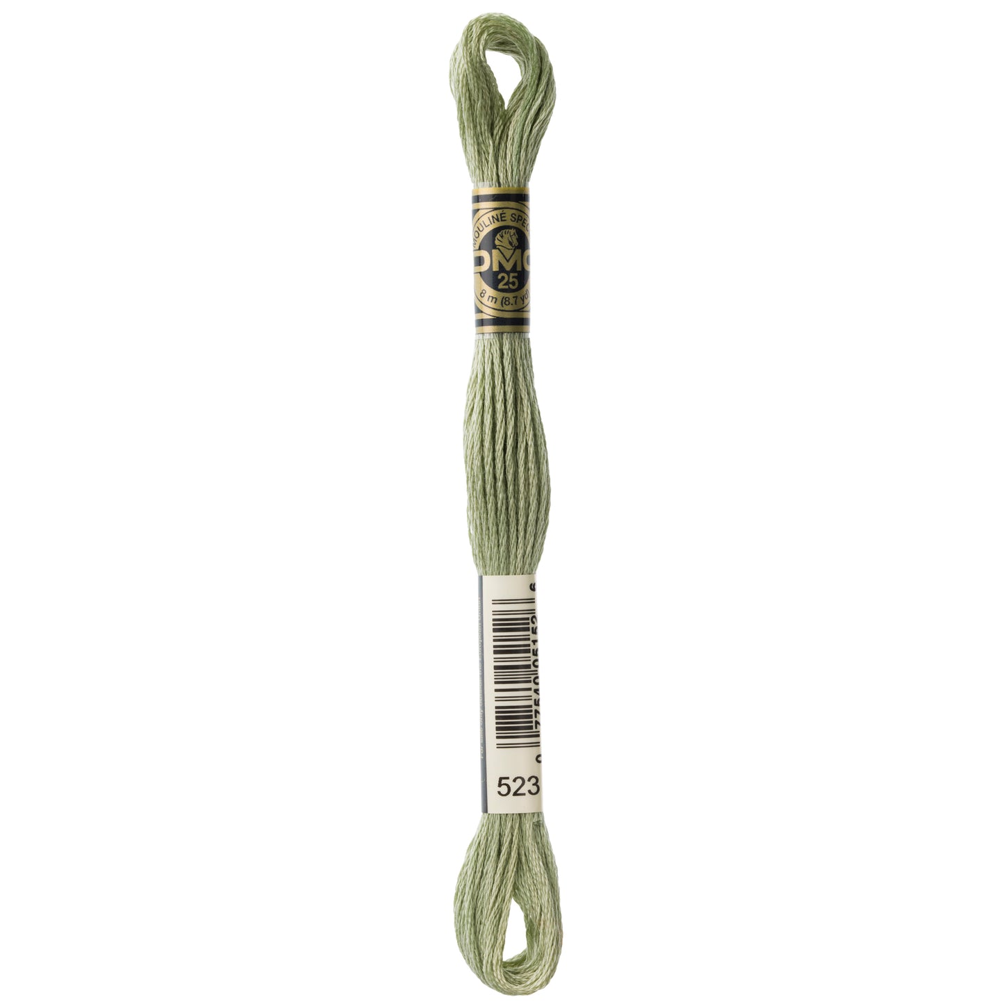 DMC 6 Strand Cotton Embroidery Floss #523 - Fern Green Light