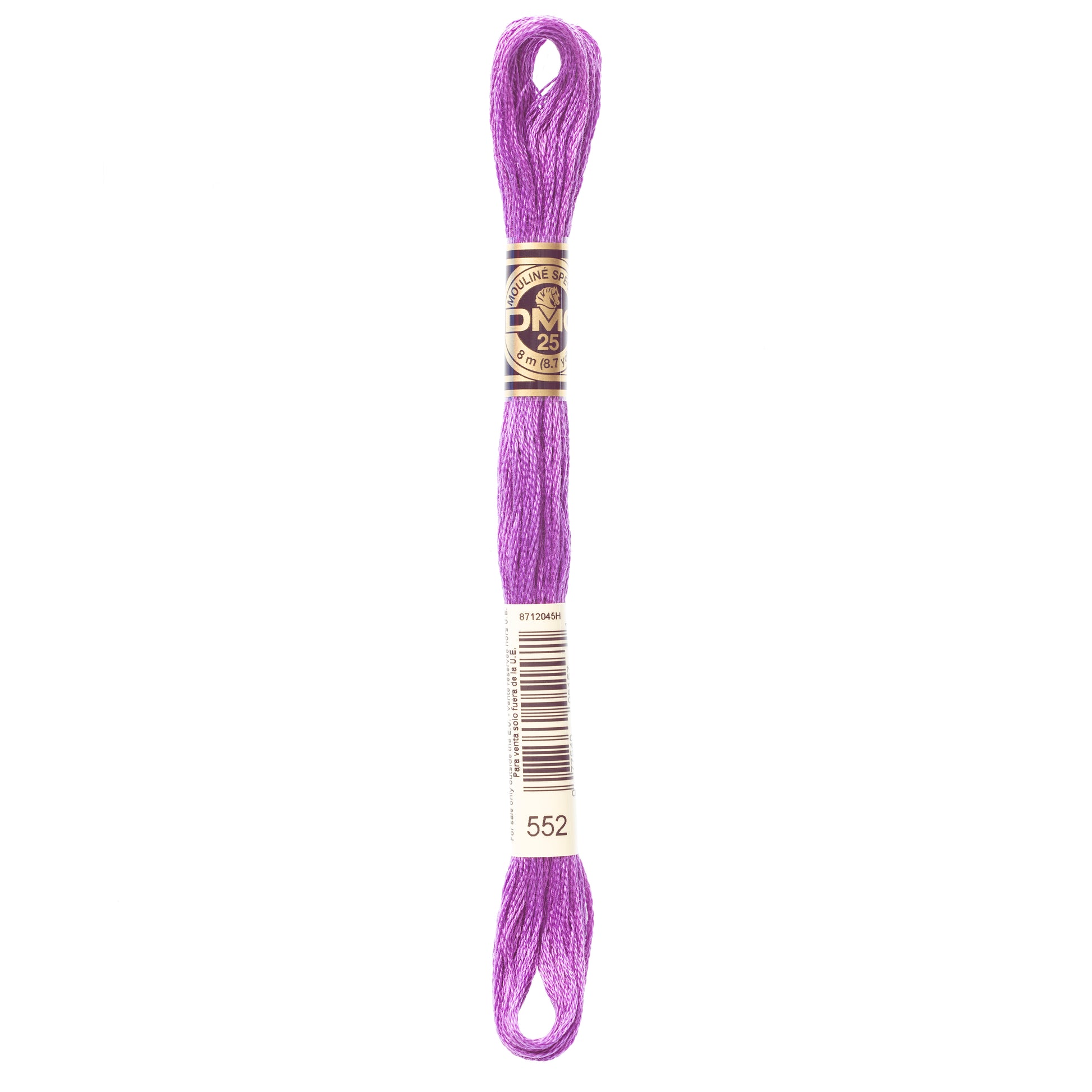 DMC 6 Strand Cotton Embroidery Floss #552 - Violet Medium-Cross Stitch-DMC Floss-Millennial Fabrics