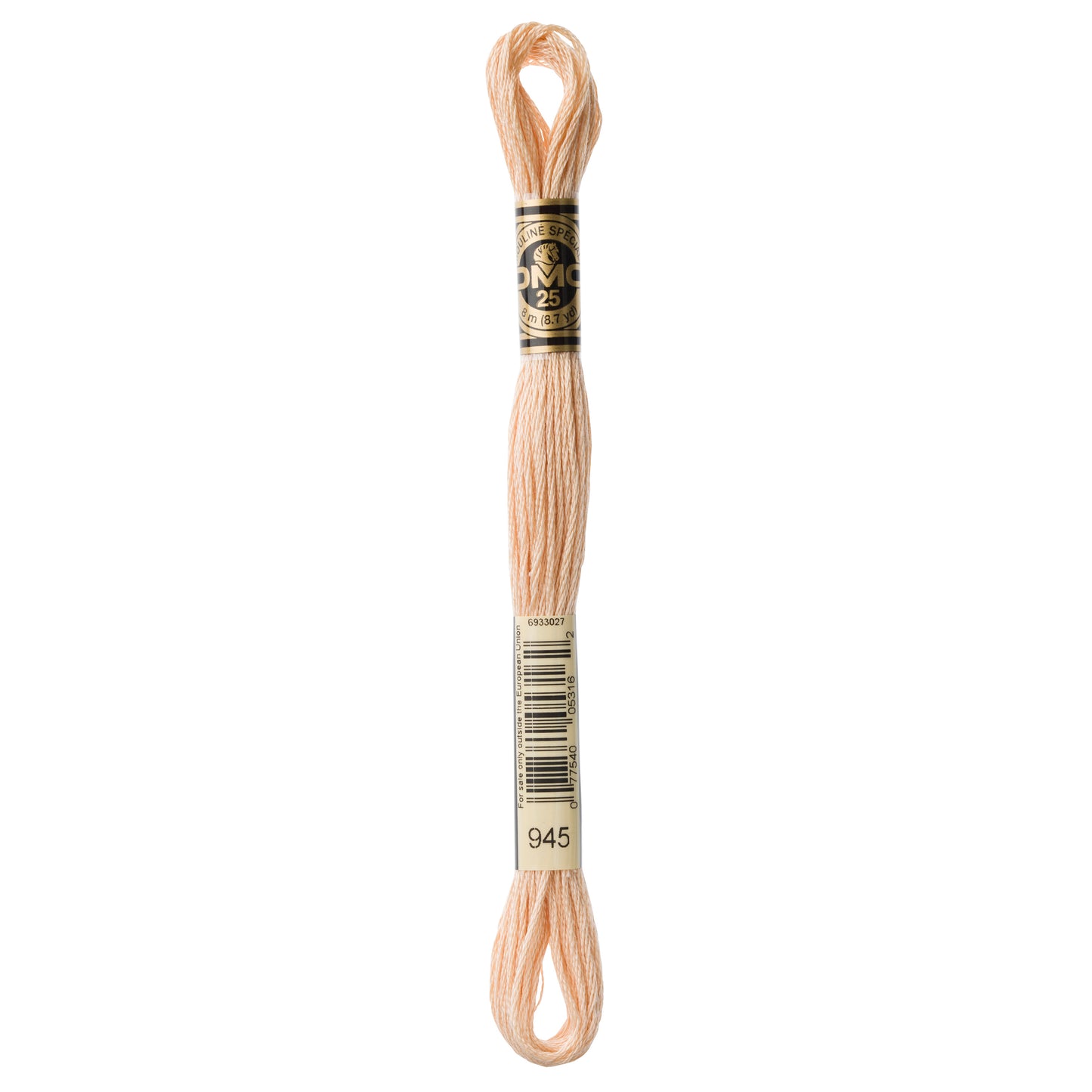 DMC 6 Strand Cotton Embroidery Floss #945 - Tawny