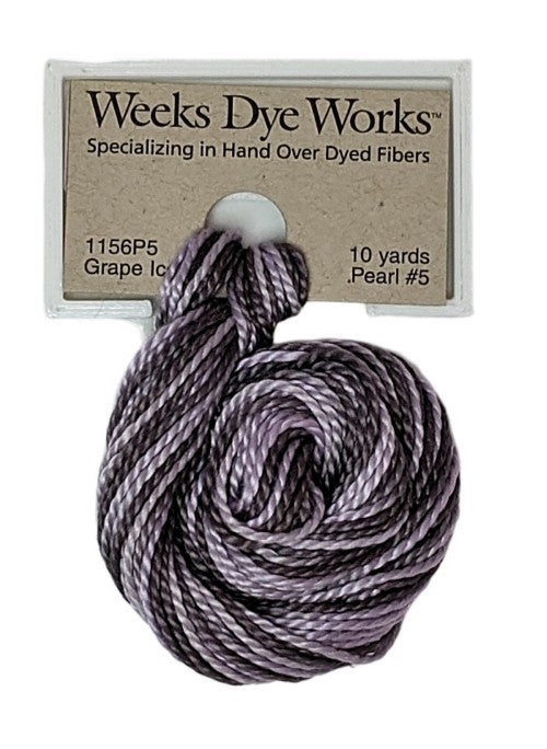 1156 Grape Ice | Weeks Dye Works Pearl Cotton #5