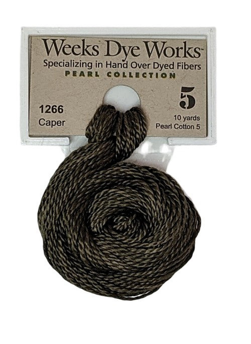 1266 Caper | Weeks Dye Works Pearl Cotton #5