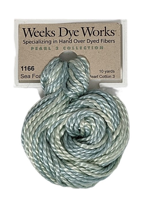 1166 Sea Foam | Weeks Dye Works Pearl Cotton #3