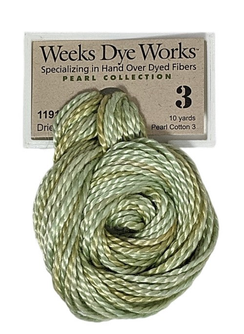 1191 Dried Sage | Weeks Dye Works Pearl Cotton #3