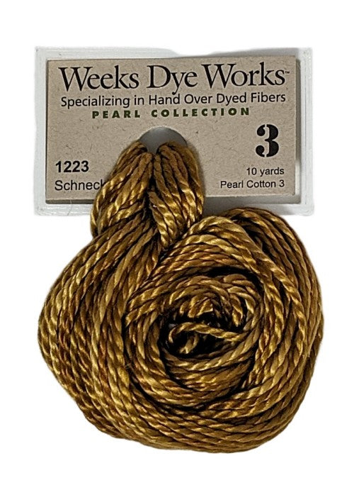 1223 Schneckley | Weeks Dye Works Pearl Cotton #3