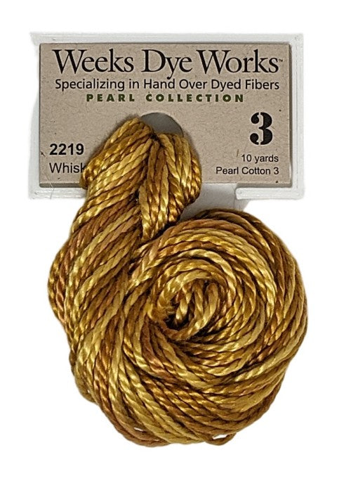 2219 Whiskey | Weeks Dye Works Pearl Cotton #3