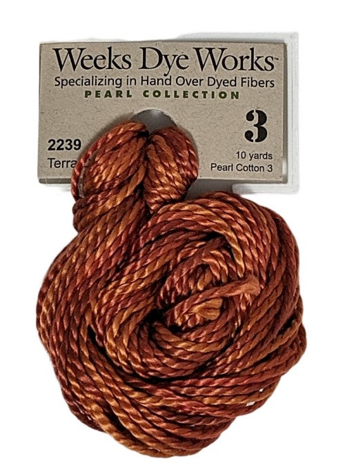 2239 Terra Cotta | Weeks Dye Works Pearl Cotton #3
