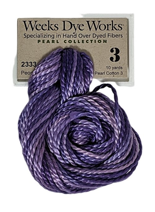 2333 Peoria Purple | Weeks Dye Works Pearl Cotton #3