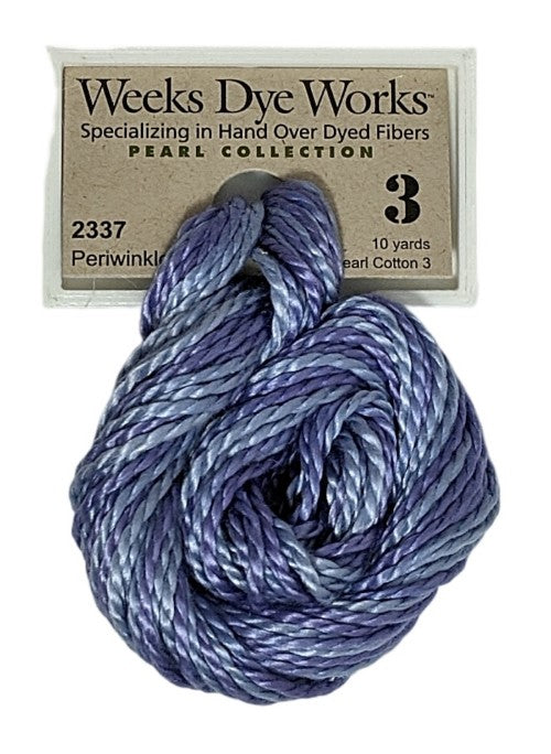 2337 Periwinkle | Weeks Dye Works Pearl Cotton #3