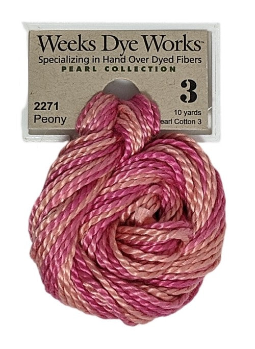 2271 Peony | Weeks Dye Works Pearl Cotton #3