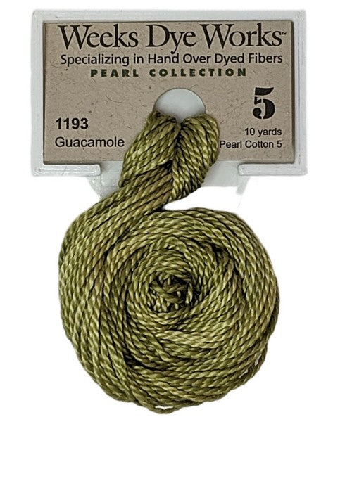 1193 Guacamole | Weeks Dye Works Pearl Cotton #5