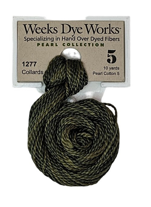 1277 Collards | Weeks Dye Works Pearl Cotton #5