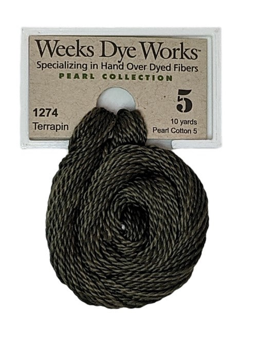 1274 Terrapin | Weeks Dye Works Pearl Cotton #5