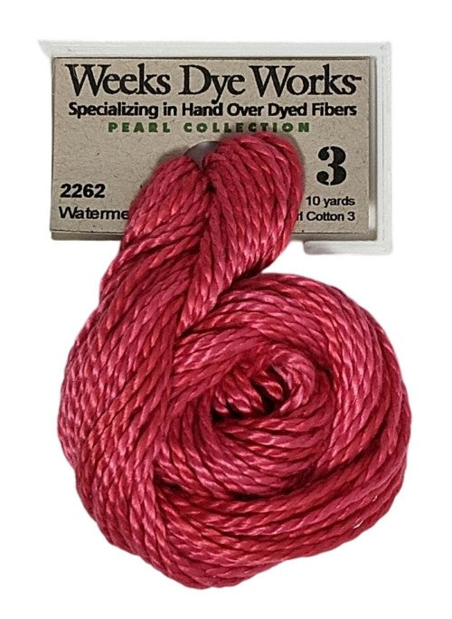 2262 Watermelon Punch | Weeks Dye Works Pearl Cotton #3