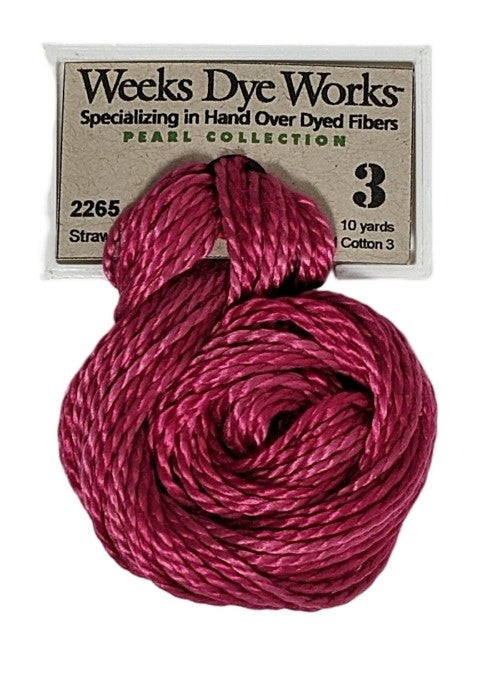 2265 Strawberry Fields | Weeks Dye Works Pearl Cotton #3