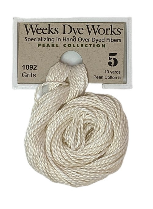 1092 Grits | Weeks Dye Works Pearl Cotton #5