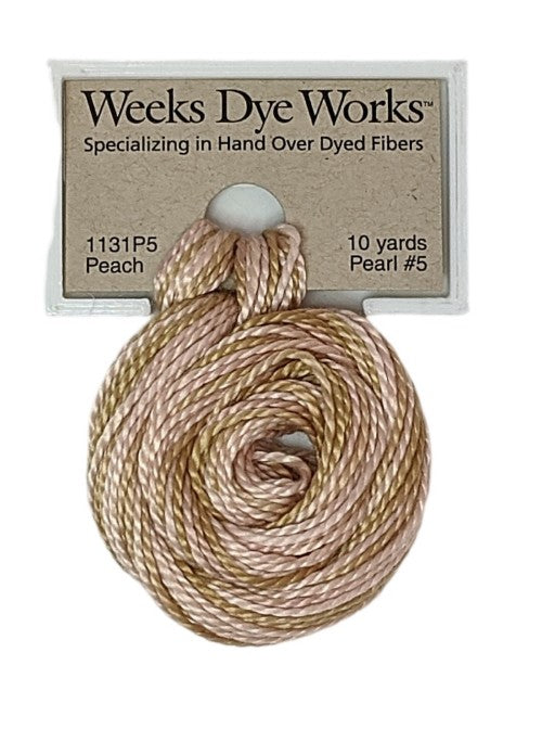 1131 Peach | Weeks Dye Works Pearl Cotton #5