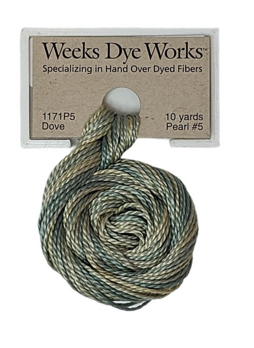 1171 Dove | Weeks Dye Works Pearl Cotton #5