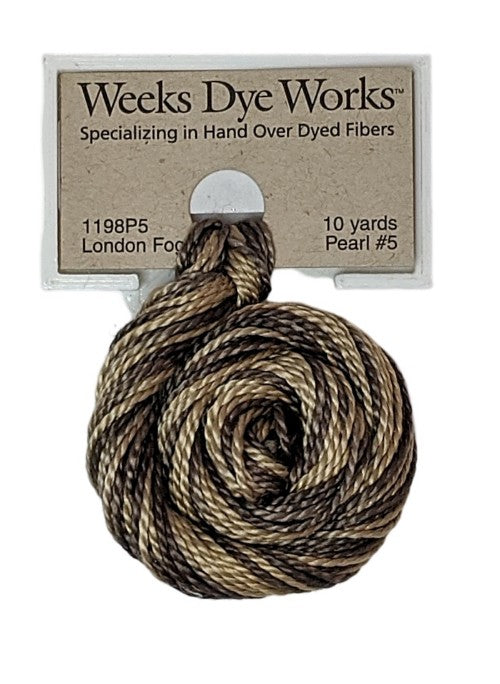 1198 London Fog | Weeks Dye Works Pearl Cotton #5