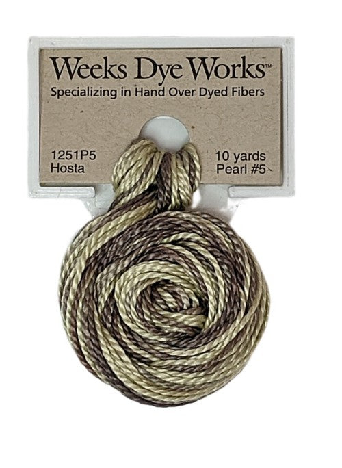 1251 Hosta | Weeks Dye Works Pearl Cotton #5