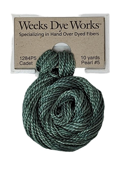 1284 Cadet | Weeks Dye Works Pearl Cotton #5