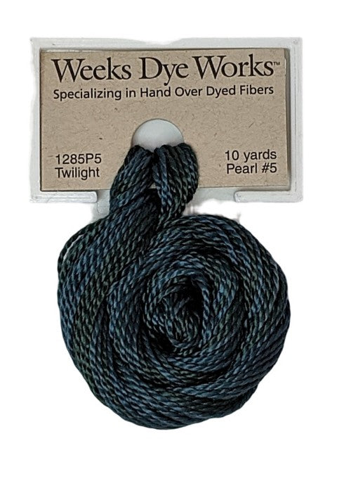1285 Twilight | Weeks Dye Works Pearl Cotton #5
