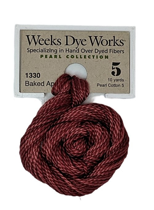 1330 Baked Apple | Weeks Dye Works Pearl Cotton #5-Cross Stitch-Weeks Dye Works-Millennial Fabrics