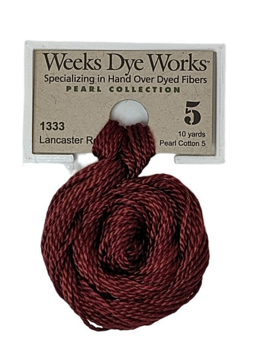 1333 Lancaster Red | Weeks Dye Works Pearl Cotton #5