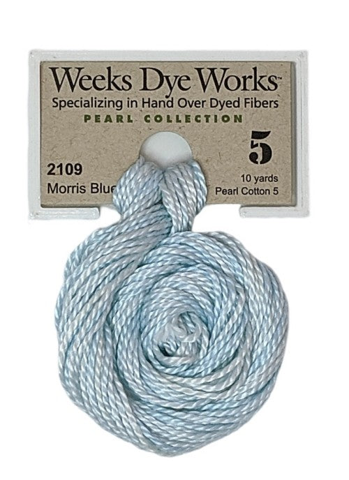 2109 Morris Blue | Weeks Dye Works Pearl Cotton #5