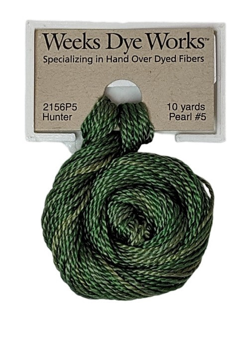 2156 Hunter | Weeks Dye Works Pearl Cotton #5