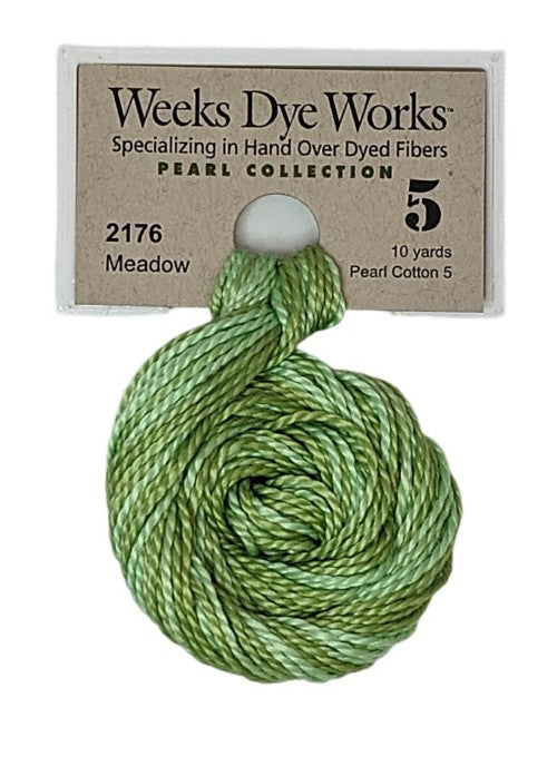 2176 Meadow | Weeks Dye Works Pearl Cotton #5